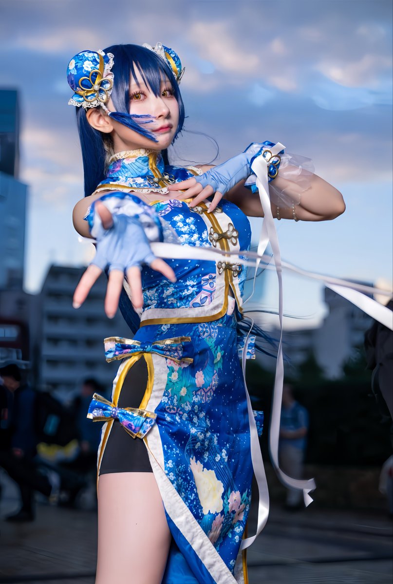 chamcham_girl's tweet photo. cosplay | ラブライブ！ 園田海未
#lovelive #アコスタ池袋 https://t.co/vhwY76Wtpf