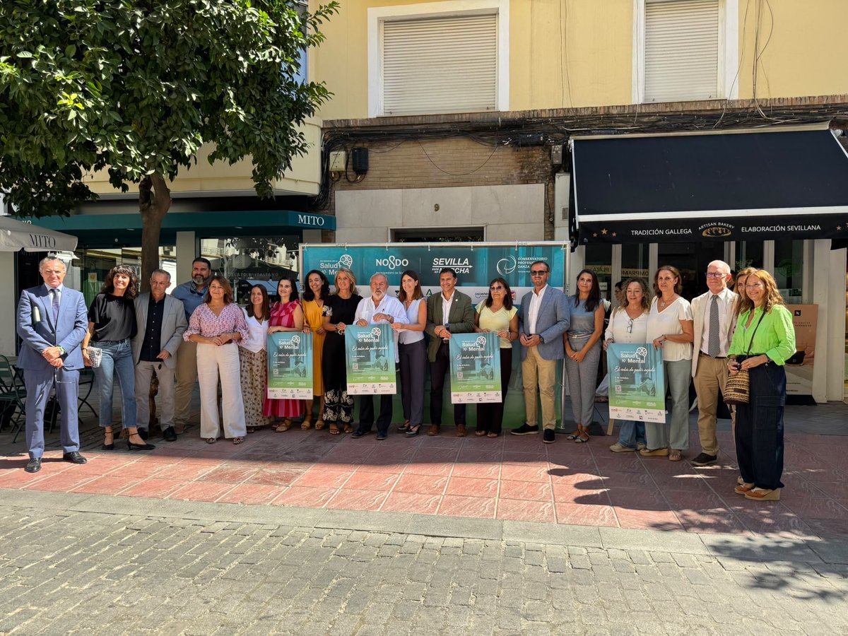 DtoLosRemedios's tweet photo. 🧠💙 El próximo 2 de octubre, la calle Asunción acoge una jornada por el Día Mundial de la Salud Mental, dirigida especialmente a adolescentes y jóvenes.

Actividades, talleres y un flashmob para sensibilizar y recordar que pedir ayuda también es valentía.

#SevillaEstáEnMarcha https://t.co/OyVJLkKxqv