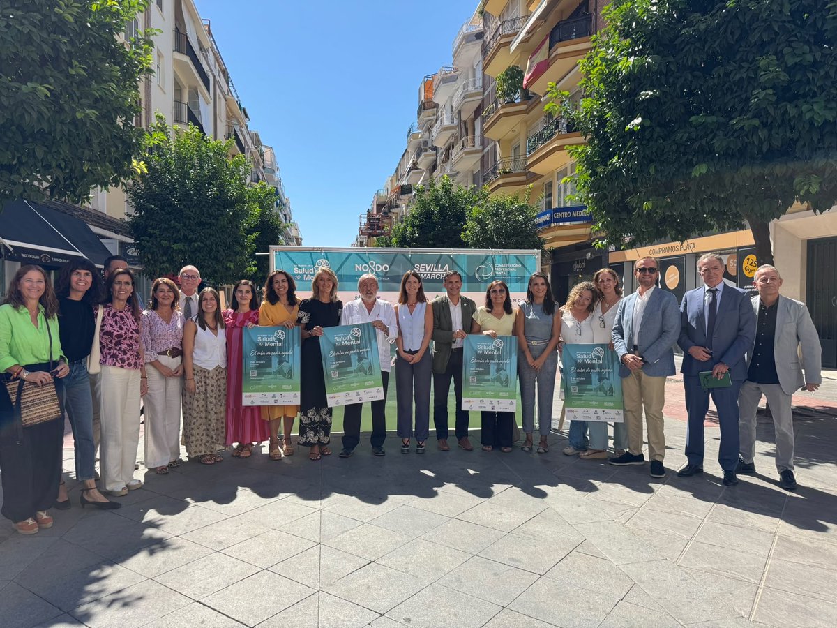 DtoLosRemedios's tweet photo. 🧠💙 El próximo 2 de octubre, la calle Asunción acoge una jornada por el Día Mundial de la Salud Mental, dirigida especialmente a adolescentes y jóvenes.

Actividades, talleres y un flashmob para sensibilizar y recordar que pedir ayuda también es valentía.

#SevillaEstáEnMarcha https://t.co/OyVJLkKxqv