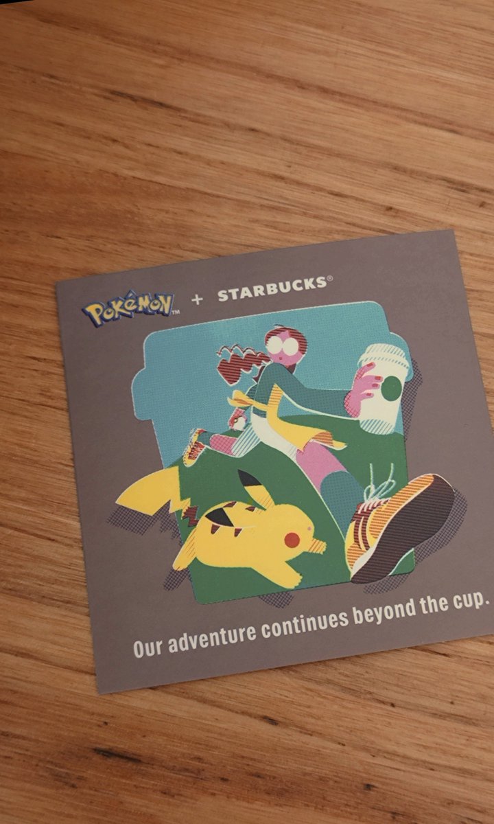 with_pikachu's tweet photo. 今朝はスタバ×ポケモン🥰💛
グッズをオンラインでゲットして、いつもより早めに出勤して店頭でラテもいただきました⚡️本当に幸せ💛💛💛
一昨日はニンテンドーミュージアム、昨日はユニバ、今日はスタバでHAPPY人間の完成！！🥳嬉しい楽しいだいすき幸せありがとう💛💛💛 https://t.co/lAyMQOGTaB