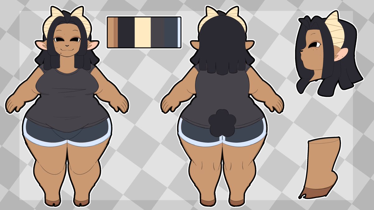 JamCassette's tweet photo. New sona ref new me https://t.co/02SKfbcjL8