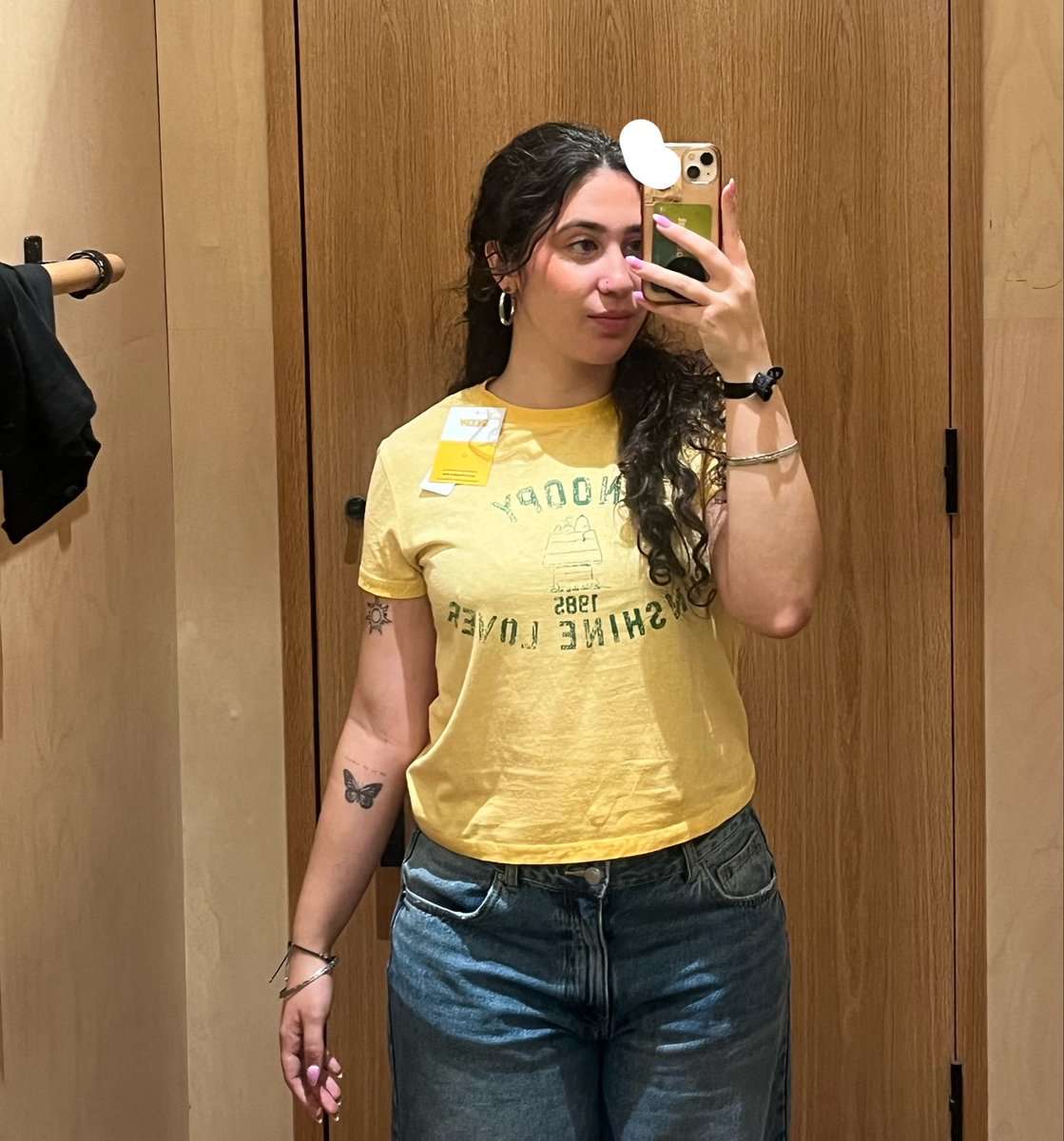 nursdaylight's tweet photo. bought a snoopy tshirt today😁😁 https://t.co/CTdY4nSJYE