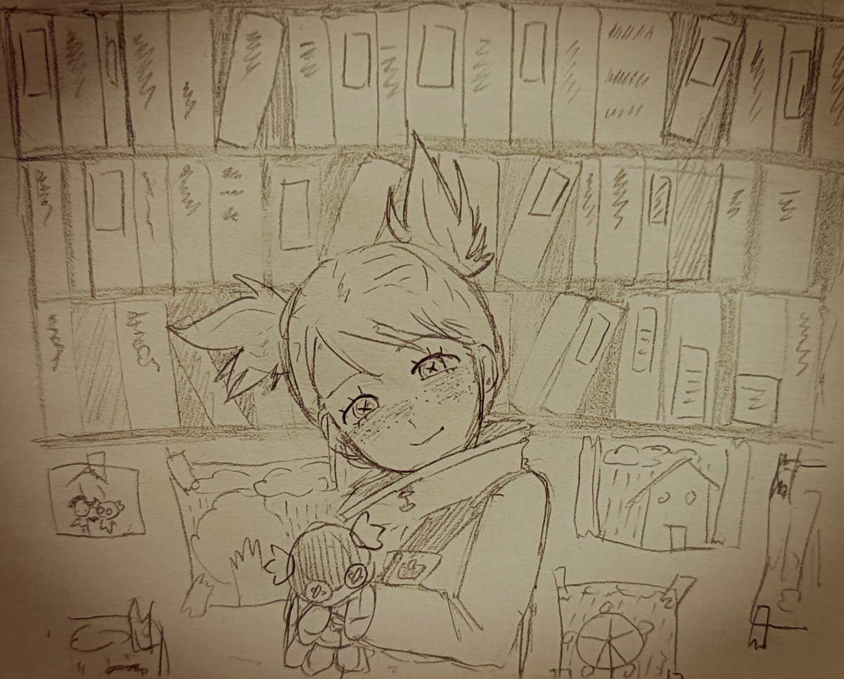 gupaoxishouye's tweet photo. ふと目をやると、君は重そうに図鑑抱えてさ
脚立に乗った僕はぐらりんり、バランスを崩した
ああ…
#littlenightmares
#ロウアロ
#lowalone https://t.co/2ebdEOAfpS