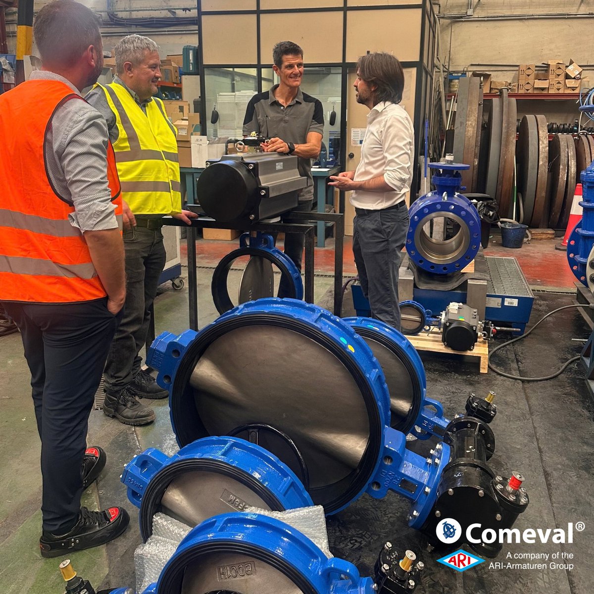 COMEVAL's tweet photo. 𝐂𝐞𝐫𝐭𝐢𝐟𝐢𝐞𝐝 𝐪𝐮𝐚𝐥𝐢𝐭𝐲 𝐚𝐭 𝐨𝐮𝐫 𝐟𝐚𝐜𝐢𝐥𝐢𝐭𝐢𝐞𝐬 🏭
Learn more about our solutions at: 👉 https://t.co/Z9h20TTFMA
#ComevalValveSystems #FactoryAcceptanceTest #FAT #Engineering #IndustrialValves #GuaranteedQuality #IndustrialProjects https://t.co/vWLxefcL1s