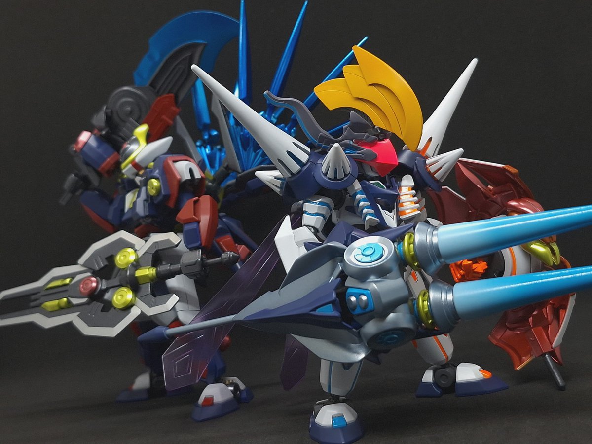 TA9618's tweet photo. #今月作ったプラモ晒そうぜ

LBXエルシオンのオリ改造機「EⅡアレクト」です。

色々拗らせているので当面 #ダンボール戦機 に触れるつもりはありませんでしたが、折角なのでタグに乗っておきましょうか。

#プラモデルライフ https://t.co/iAWm8njZn6