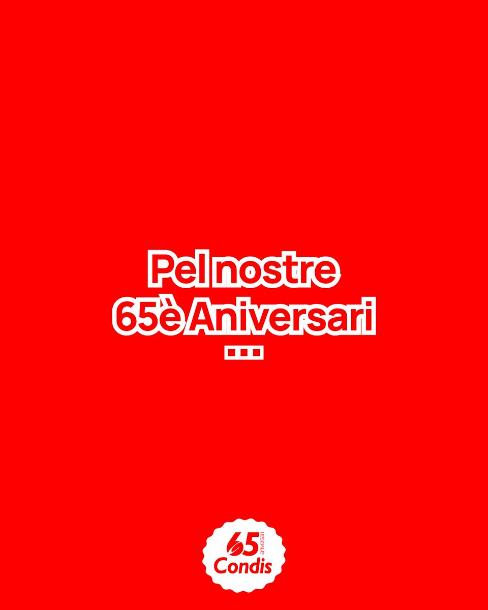 Condislife's tweet photo. 📣 Comença l'Aniversari Condis!

T'esperem al teu Condis habitual per celebrar el nostre 65è aniversari 🎂 Podràs aconseguir un XEC REGAL de 25€ per cada 100€ de compra 💶🤩

Promoció vàlida fins al 20/10/26.

#condis #aniversaricondis #65anysCondis https://t.co/GMuO4S1ef1