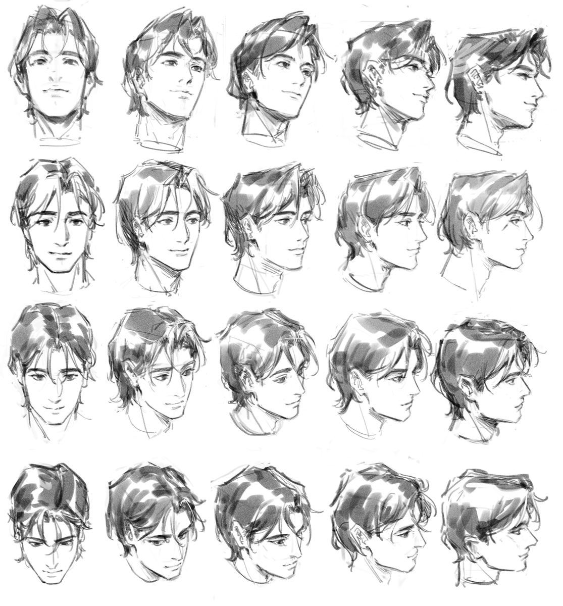 chapter_56's tweet photo. head rotation study https://t.co/juNyj6Yl8t