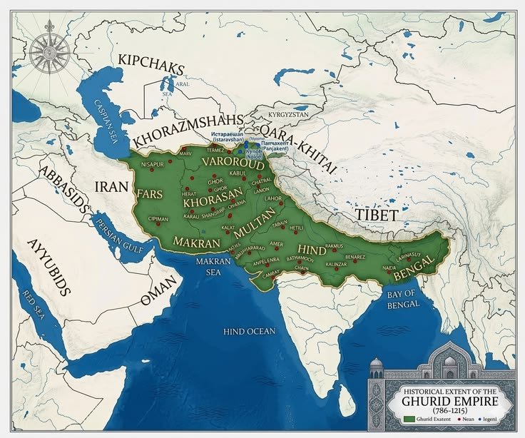 arsalan_winlust's tweet photo. Ghauri Empire ~ 800 AD - 1200 AD 
#Pakistan 🇵🇰 https://t.co/yt91EYGDvU