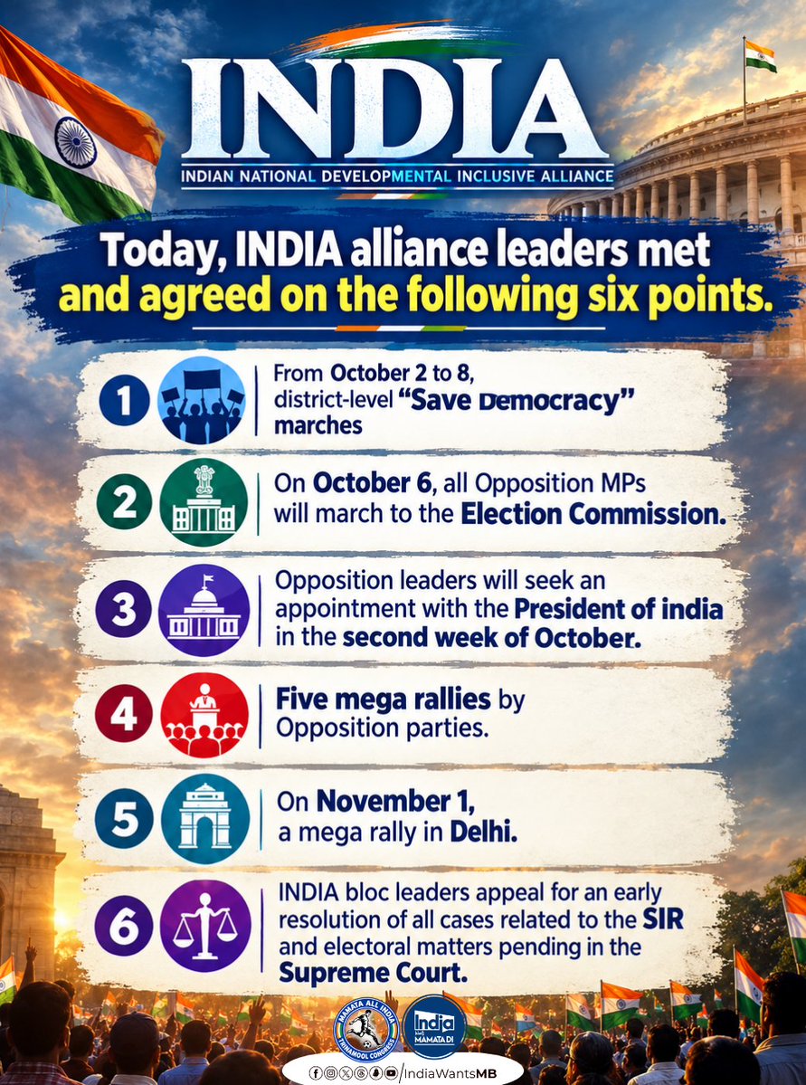 IndiaWantsMB's tweet photo. #INDIA
#MAITC
#SaveDemocracy
#MamataBanerjee #IndiaWantsMamataDi https://t.co/ZccFlFiFFE