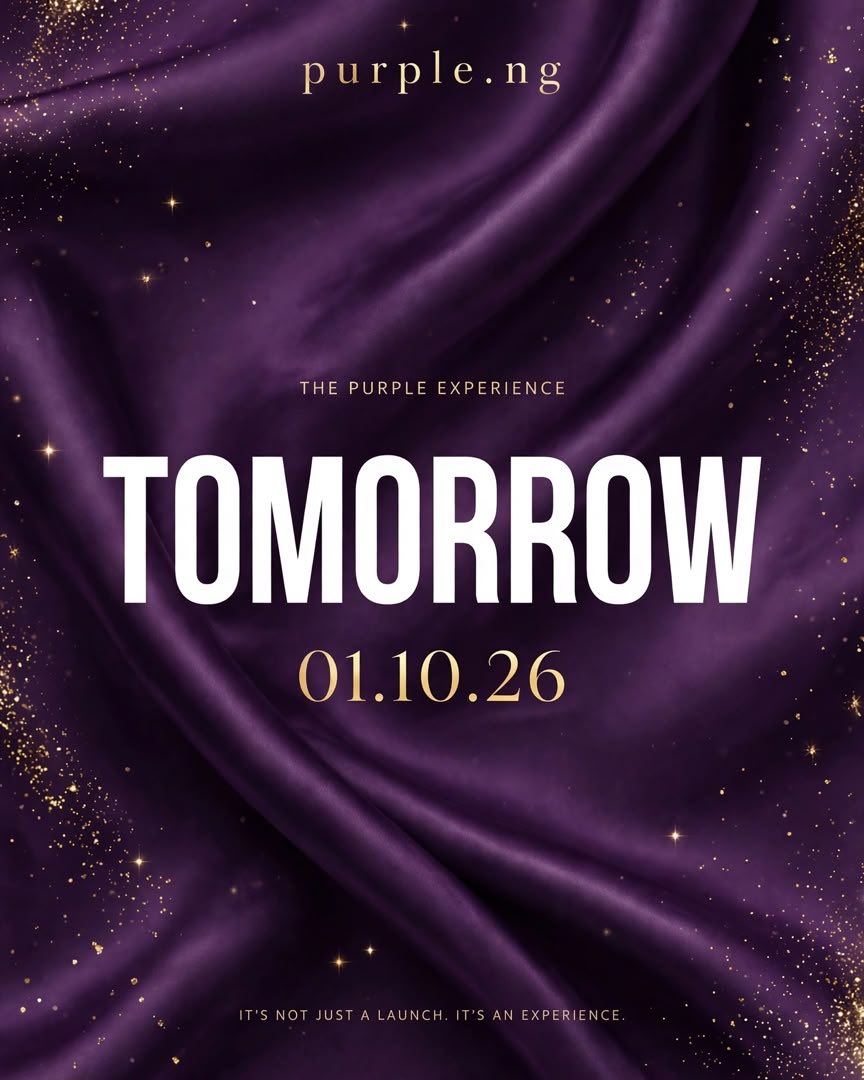 globalzainab's tweet photo. Last day as who we were!

It’s tomorrow guys!
The Purple Experience!!!
#Tailoredtofit #readytowear #Fashion https://t.co/GbZi2jpoR4
