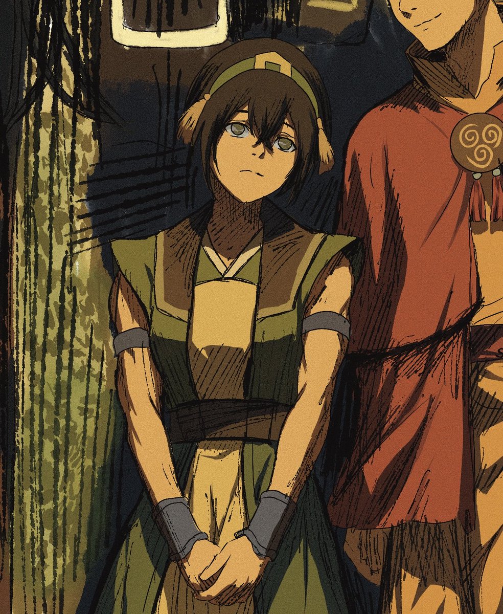 Skufrik's tweet photo. Aang and Toph🌓
#atla https://t.co/E0iauZ47Pa