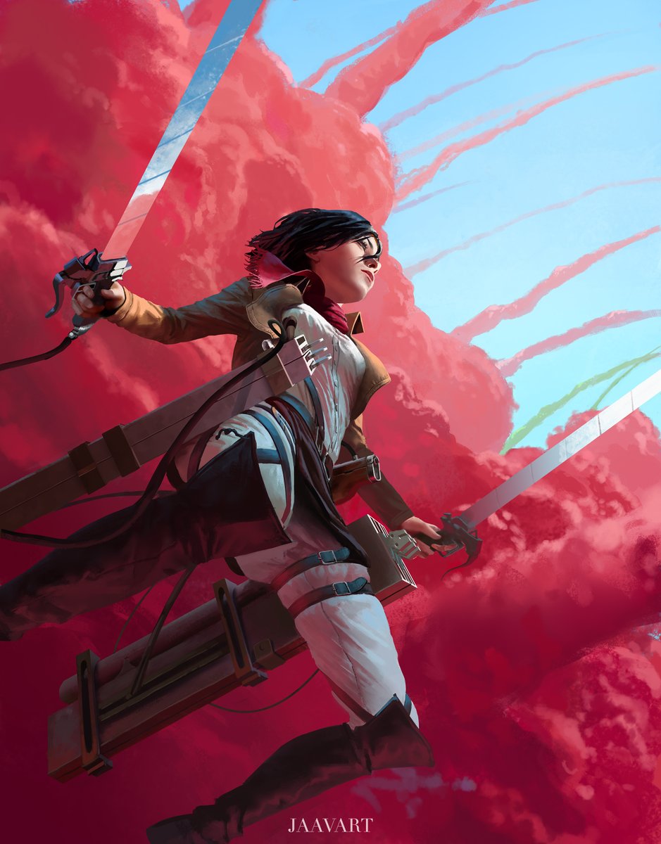 jaavart's tweet photo. This world is cruel, but also very beautiful 🧣⚔️️

#AttackOnTitan https://t.co/lhBK2ei53k