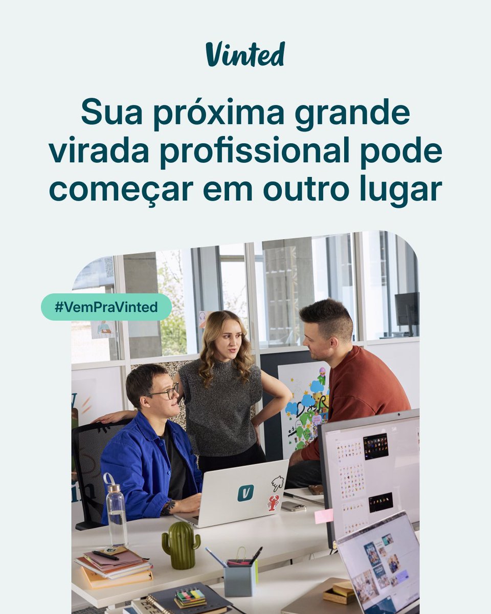iMasters's tweet photo. 🚨 ÚLTIMOS DIAS: As inscrições para trabalhar na Vinted na Lituânia estão chegando na reta final!

Se você é líder em tecnologia, engenharia ou dados e quer mudar para a Europa com a possibilidade de visto, moradia e €30.000 de bônus, a hora é agora.

🏃‍♂️ Corra e candidate-se.

https://t.co/JZT8nK0lS7