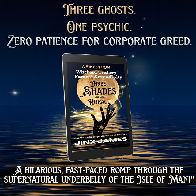SDBookTours's tweet photo. Three ghosts.
One psychic.
Zero patience for corporate greed.
A hilarious, fast-paced romp through the supernatural underbelly of the Isle of Man!
#ThreeShadesCalledHorace
Get it #FREE until Oct 3rd!!
https://t.co/fdQT5Ic555
#BookBlitz #giveaway
https://t.co/Z6a5y5k9k8 https://t.co/eI7bQf2qi0