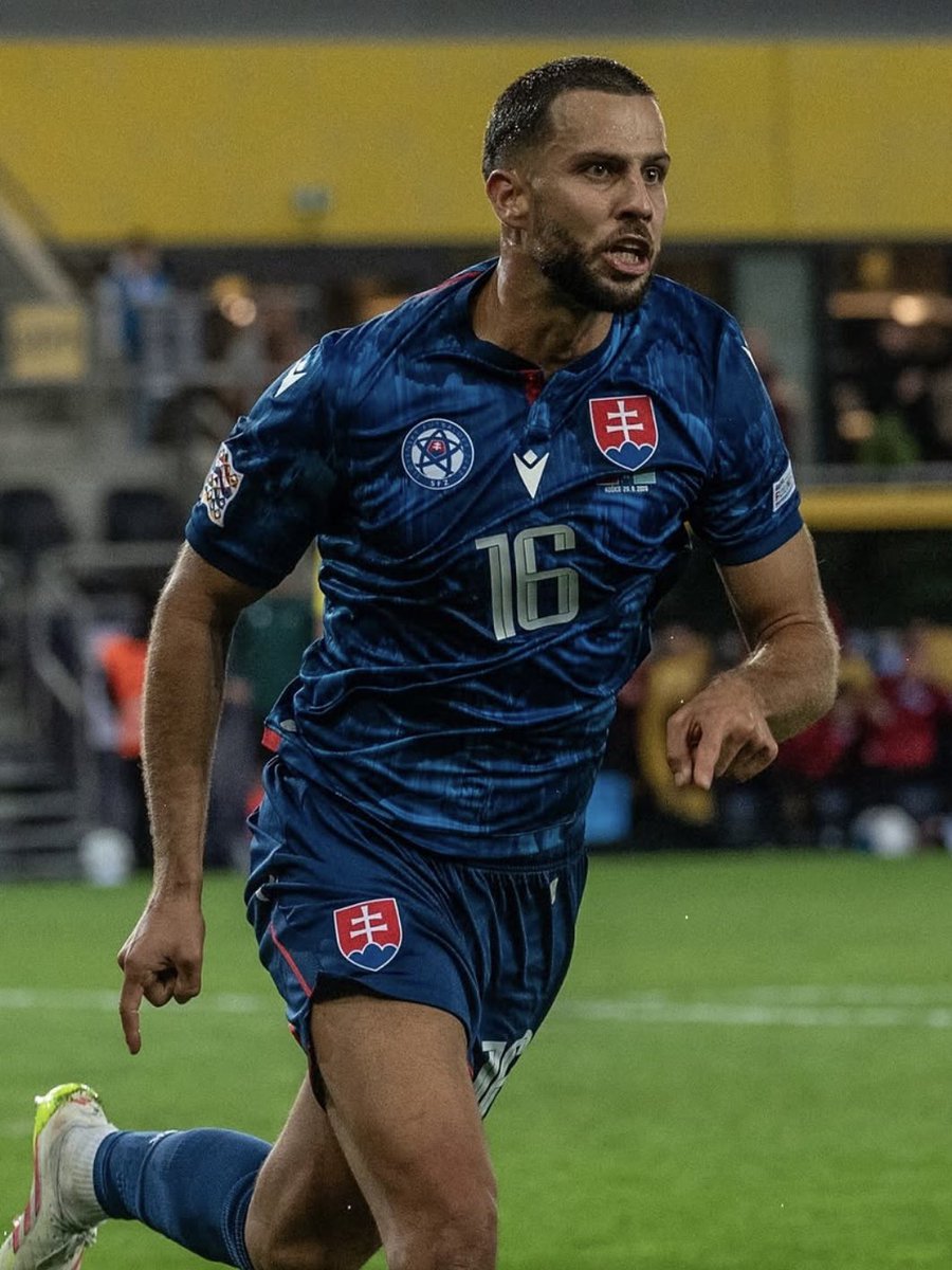 atletienglish's tweet photo. Hancko scored the winning goal for Slovakia in their 2-1 win against Kazakhstan 🔥

Well done, Hansi! 👊❤️🤍 https://t.co/4B4OOSSLjH