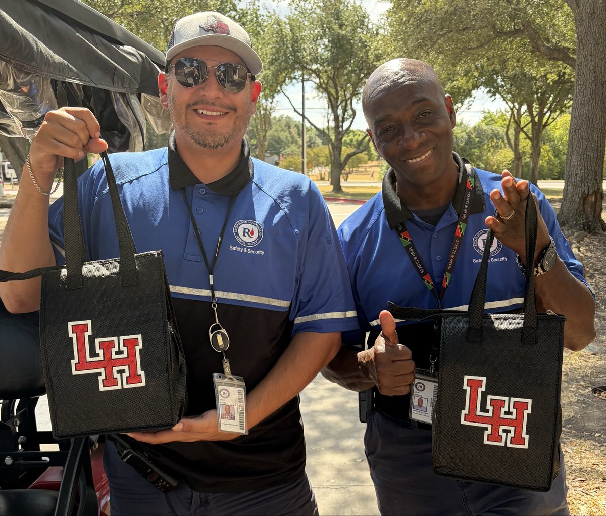 kerrijones03's tweet photo. Above and beyond, all of the time!  Thank you, Mr. Lopez and Mr. Bergman!  We appreciate you both so much, and thank you for loving LHHS!
#RISDDreamOn @LHHSWildcats 
❤️🐾🎉👏🏾 https://t.co/rNCZnMTgi7