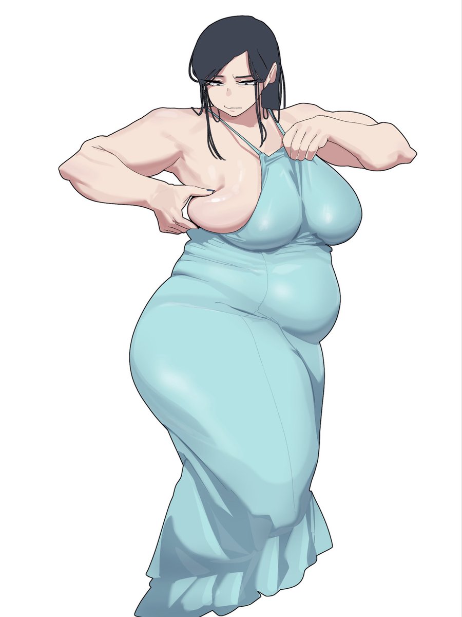 gekitotsu_123's tweet photo. 三白眼ぽっちゃりドレス https://t.co/UuXvWrVy37