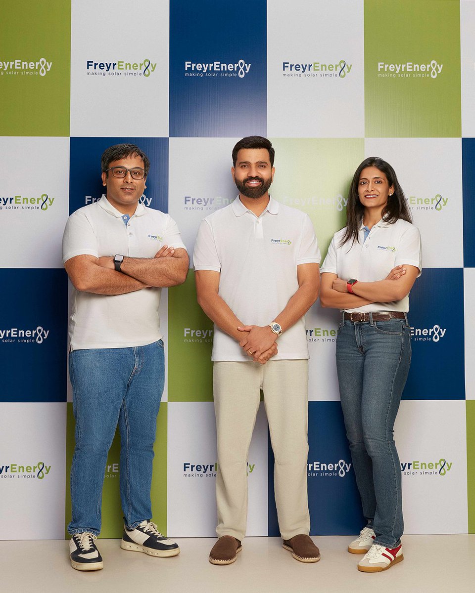 FreyrEnergy's tweet photo. “𝐒𝐨𝐥𝐚𝐫 𝐇𝐨, 𝐓𝐨𝐡 𝐅𝐫𝐞𝐲𝐫 𝐇𝐨!”
We’re thrilled to welcome 𝐑𝐨𝐡𝐢𝐭 𝐒𝐡𝐚𝐫𝐦𝐚 𝐚𝐬 𝐅𝐫𝐞𝐲𝐫 𝐄𝐧𝐞𝐫𝐠𝐲’𝐬 𝐟𝐢𝐫𝐬𝐭-𝐞𝐯𝐞𝐫 𝐁𝐫𝐚𝐧𝐝 𝐀𝐦𝐛𝐚𝐬𝐬𝐚𝐝𝐨𝐫.

𝐑𝐞𝐚𝐝 𝐦𝐨𝐫𝐞: https://t.co/seFfSzmq1h

#FreyrEnergy #RohitSharma #SolarHoTohFreyrHo https://t.co/MBE2MZDmX0