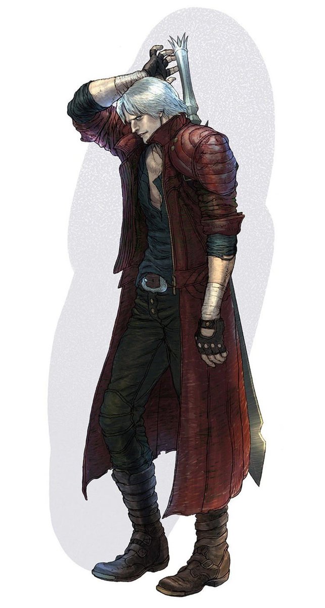 creativeuncut's tweet photo. Nero, Dante, and V from Devil May Cry 5 by artist Tatsuya Yoshikawa. 

More art from the game: https://t.co/hMBekvFM6E https://t.co/5EyRNGay4E