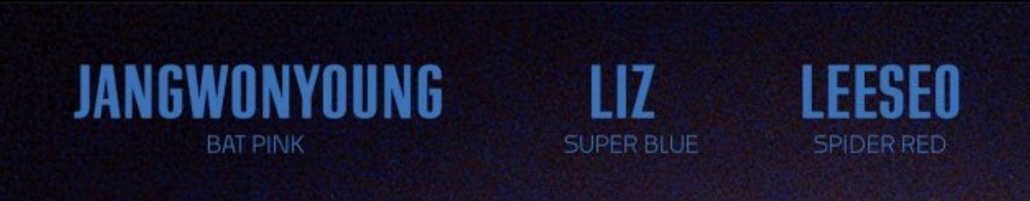 leochaert's tweet photo. the dc and marvel hero name references. ohhh this is gonna be BIG BIG BIG #seated 
 
#IVE #아이브
#LooksCanKill #룩스캔킬 https://t.co/XlRgcXJsrI