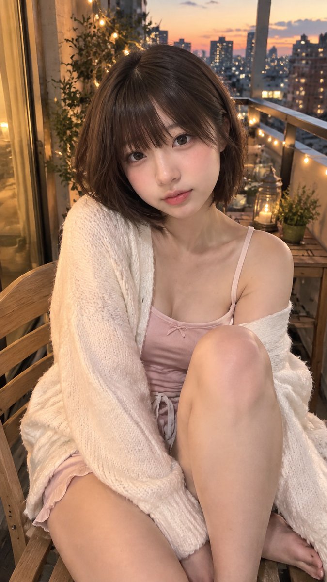 akari_kute's tweet photo. 夕方のバルコニー、風が気持ちいい〜🌇

#日常 #バルコニー #夕焼け #リラックス #夜活 https://t.co/mz8gxnWpj5