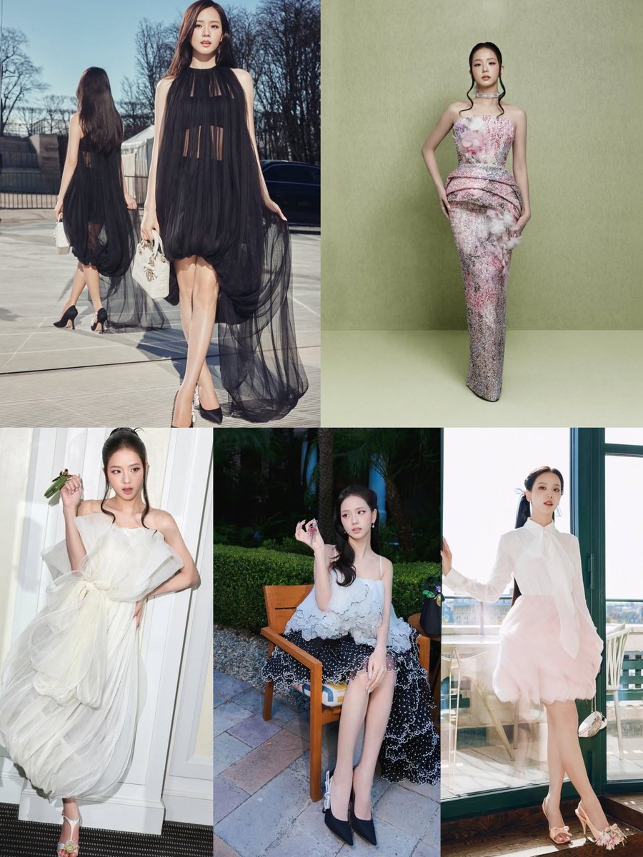 lillilijs's tweet photo. Jisoo's Dior looks this year https://t.co/cY3M9TjiKK