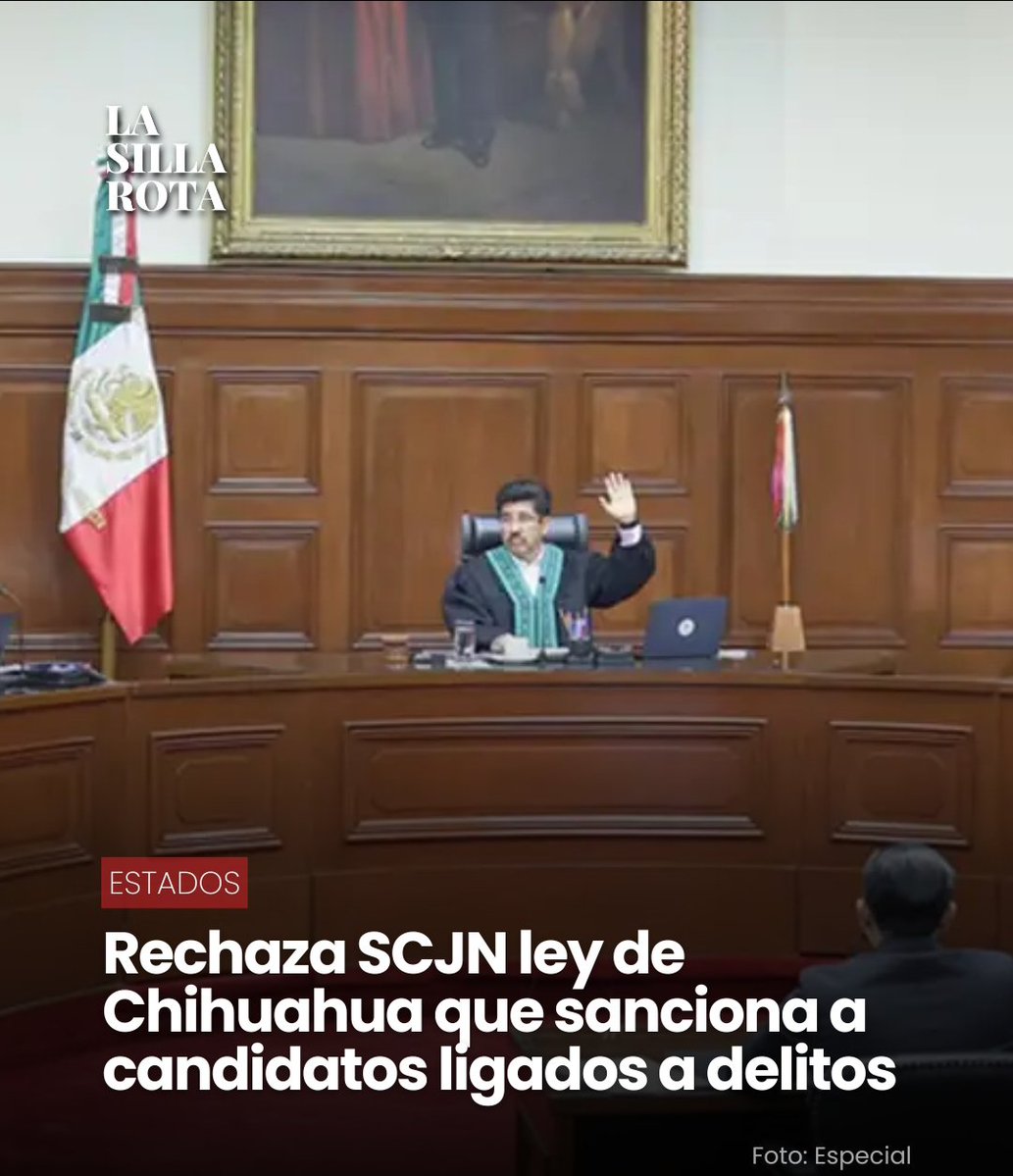 IldefonsoIr's tweet photo. CÁRCEL PARA EL CIUDADANO QUE HAGA MEMES 

PROTECCIÓN Y LIBERTAD PARA LOS CRIMINALES QUE QUIERAN COMPETIR POR UN PUESTO DE GOBIERNO 
ESO ES LO QUE OFRECE @Claudiashein  @PartidoMorenaMx y sus jueces del bienestar @HugoAguilarOrti @SCJN https://t.co/CVI3Q0QXp1