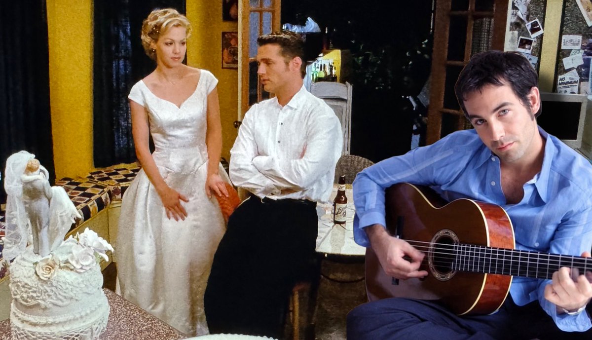 rewatching90210's tweet photo. Duncan Sheik performed in the season 9 ep ‘The Morning After’ but his scene has been cut from the DVD &amp; streaming. Since he passed away 2 weeks ago, l’ve been trying to find his original scene, but it’s nowhere to be found https://t.co/zfUW58GiaT
