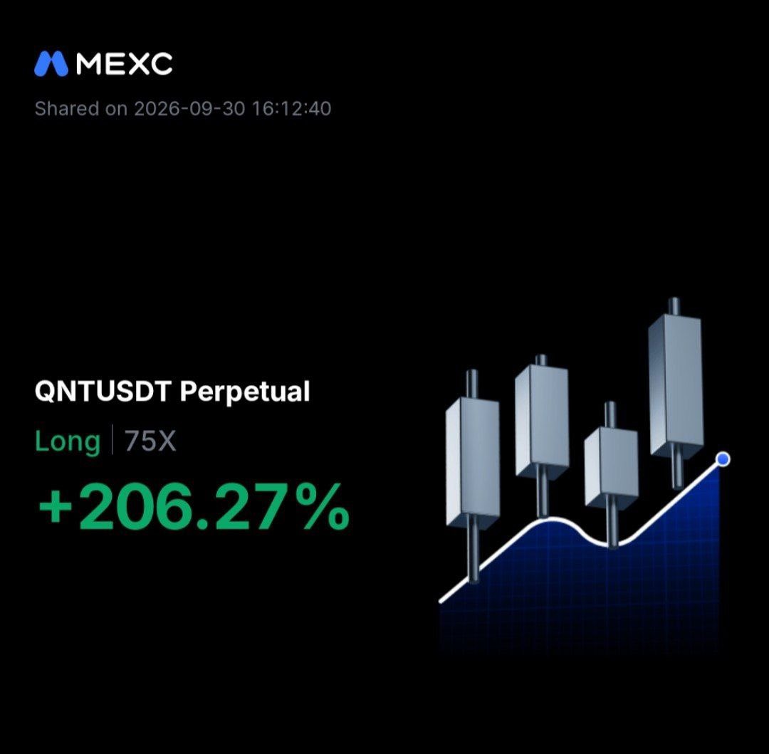 cryptopossibili's tweet photo. 👑 TRADE RESULT 👑

#QNT  /USDT — Target 1 HIT ✅
💵 Profit: +206.27%
🔫 Duration: 30 Minutes

Fast. Accurate. Profitable. 📈

Want more high-quality trades like this? 🔥

Don’t miss out — join our VIP group now!
✨ https://t.co/O05q8WAdKC