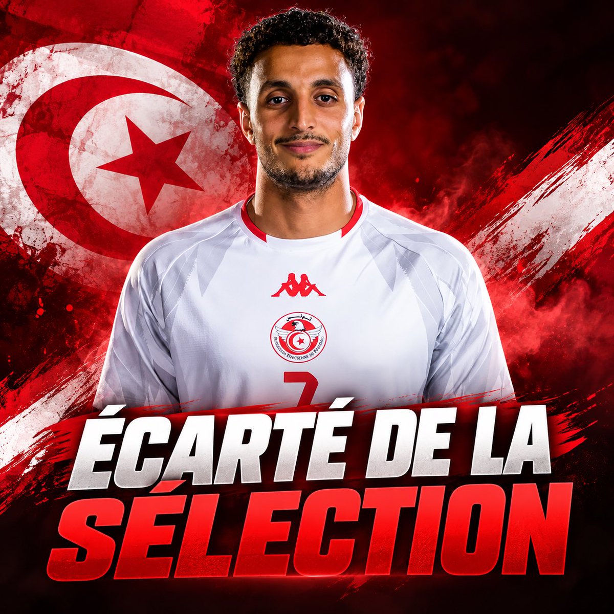 LEVESTIAIRETN's tweet photo. 🚨 🚨🚨🇹🇳  ALERTE — ELIAS ACHOURI ÉCARTÉ DU RASSEMBLEMENT !

Selon tuniscope et la radio tunisienne Diwan fm , Elias Achouri aurait quitté le rassemblement de la sélection tunisienne après une discussion tendue avec Mouine Chaâbani.

Par ailleurs, le joueur a unfollow la Fédération tunisienne sur Instagram.

Le divorce semble consommé entre Achouri et la Tunisie. 

Plus d’informations à venir.

https://t.co/w1Z4OUUGEk