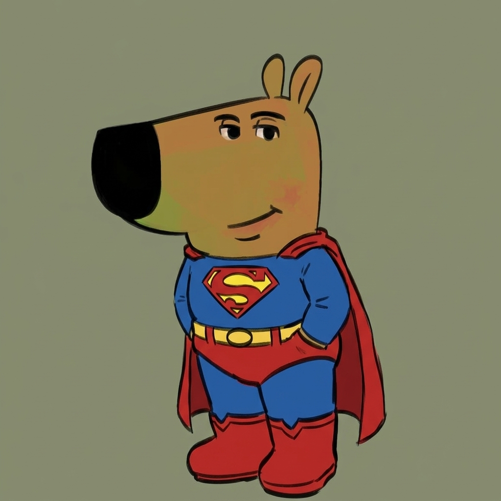 superguy_sol's tweet photo. Welcome to $SG.
Big hero energy. Zero urgency.
Cape on, paws in pockets. Stay super chill. https://t.co/3QJF59YuGS