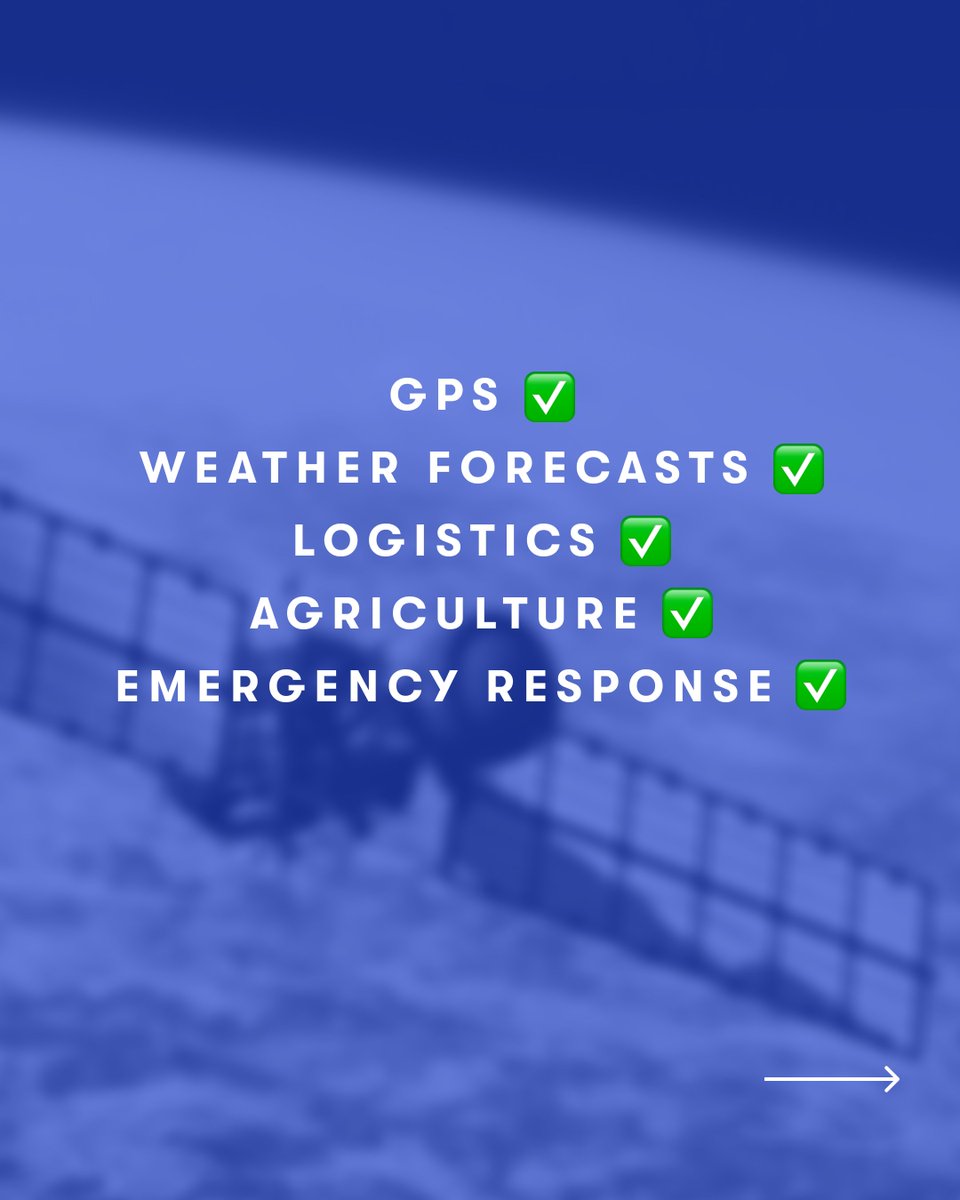 EIF_EU's tweet photo. You use space more often than you think 🛰️ It's the GPS guiding your journey, the weather forecast on your phone, the package at your doorstep and emergency services when they're needed.

Since 2025, #TechEU has supported €238m in commitments to funds targeting the space sector. https://t.co/3Os5eFXoGm