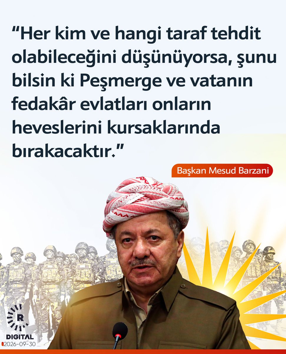RudawTurkce's tweet photo. GRAFİK - Başkan Barzani Koalisyon güçlerinin çekilmesi üzerine bir mesaj yayımladı: “Peşmerge gücü varlığını sürdürecek”

https://t.co/v3dOTgRaaI https://t.co/rOHG2K82LQ
