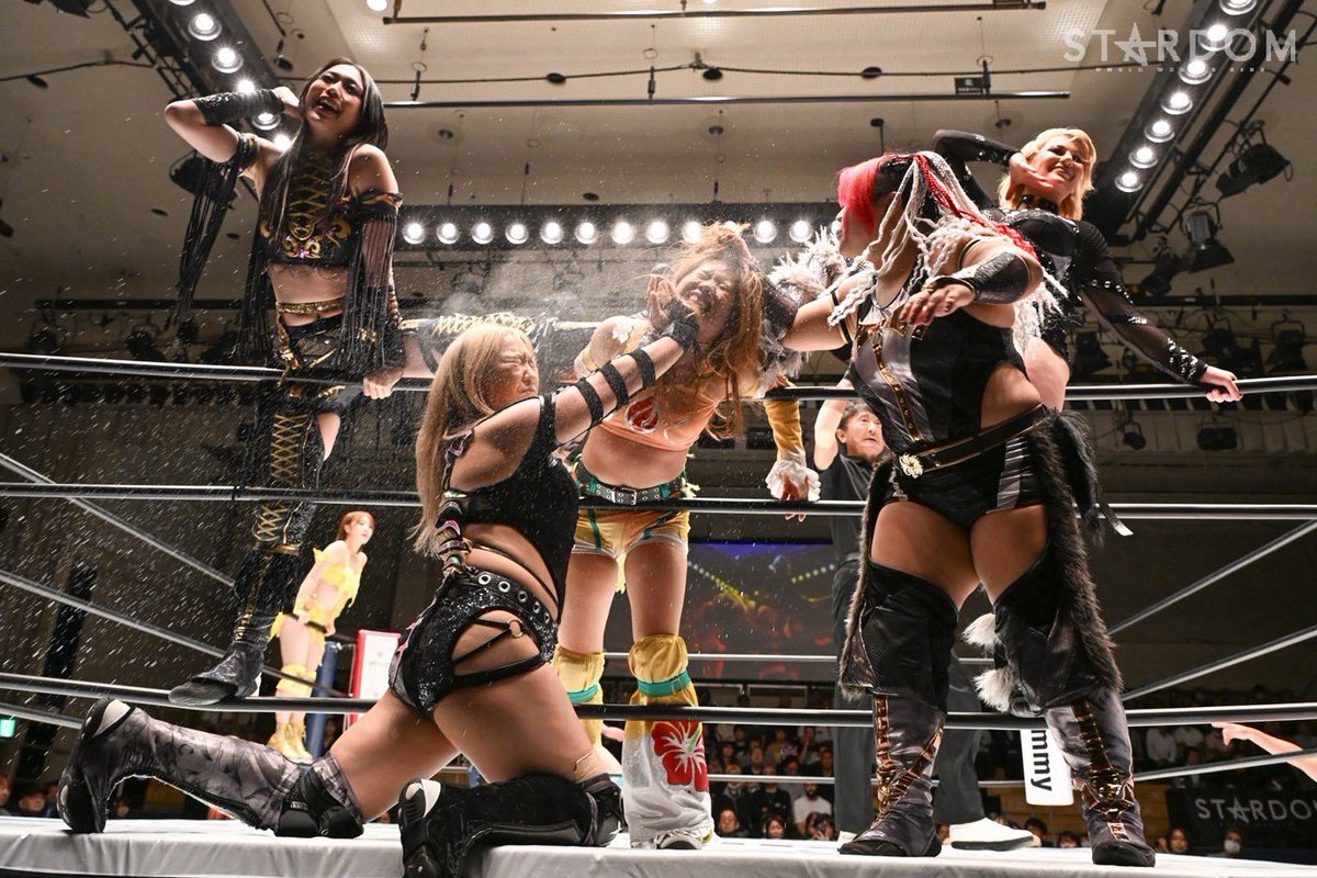 anne_stardom's tweet photo. ヘイトにボコボコにされ続けたシルバーウィーク
サオリさんが断ち切ってくれた

なおさら負けたくない
私も仲間を守れる存在になりたい

#STARDOM
#金屋あんね https://t.co/suIt2sywil