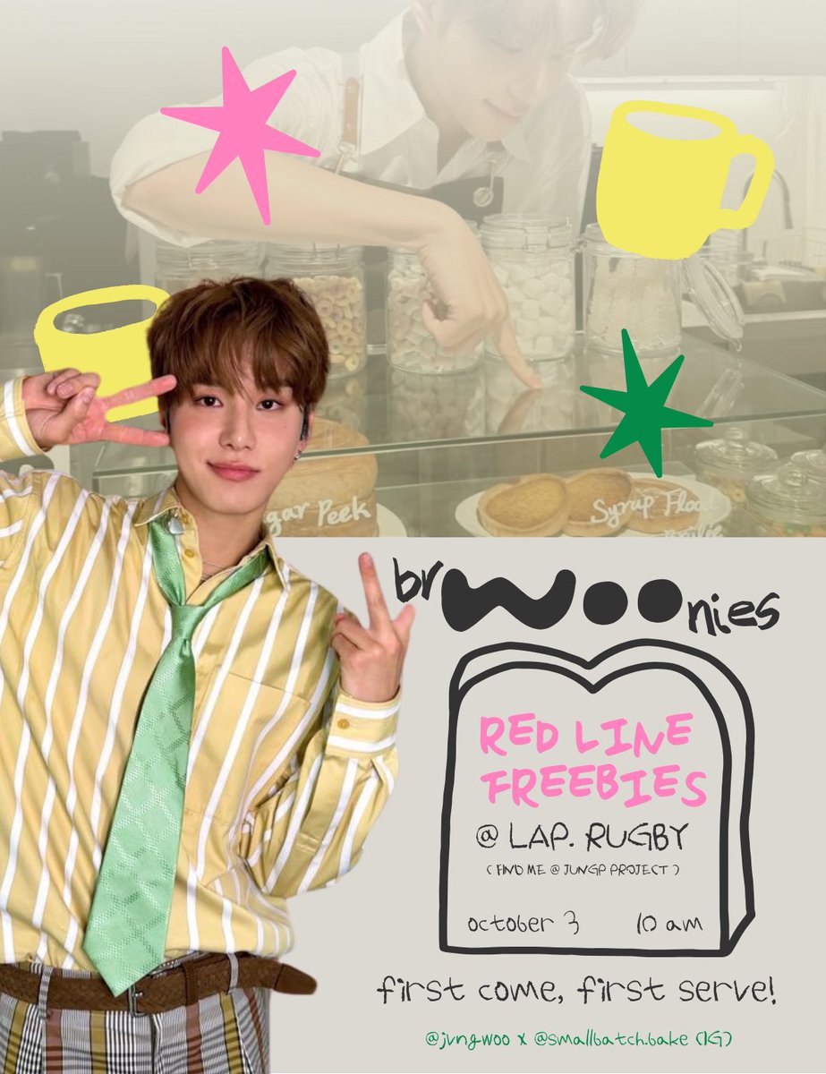 jvngwoo's tweet photo. [Help RT &amp; Like :3]

FREEBIES RED LINE

𝒃𝒓𝑾𝑶𝑶𝒏𝒊𝒆𝒔 🍭🍬🦷🧁✨

🔖 Hi! Berhubung my lelaki absen dulu konsernya (ak juga hehe), aku mau support my lelaki dengan bagiin yang manis manis~ 

📌TnC + tempat dan waktu ada di ⬇️

C U! https://t.co/CM2ouDCemQ