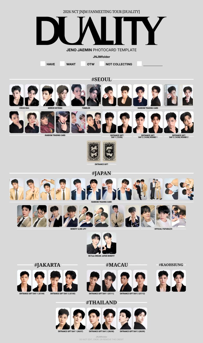 jnjmfolder's tweet photo. 2026 nct jnjm fanmeeting tour [duality] 
jeno jaemin photocard template

2026 엔시티 제노 재민 팬미팅 투어 [듀얼리티]
제노 재민 포토카드 템플릿

🆕 nctzen dream-japan benefit

pc list merchandise md 포카 리스트 엠디 トレカ 小卡 โฟโต้การ์ด ; ジェノ เจโน่ ジェミン แจมิน

📁 https://t.co/NAzHYGEEda