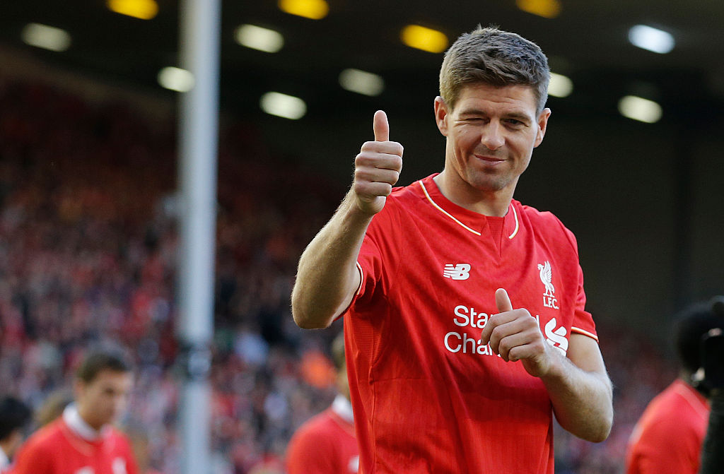 WhoScored's tweet photo. Steven Gerrard holds the highest average WhoScored rating (7.43) of any English midfielder in the Premier League since 2009/10. 🔴📈 https://t.co/YYTSetyNh3