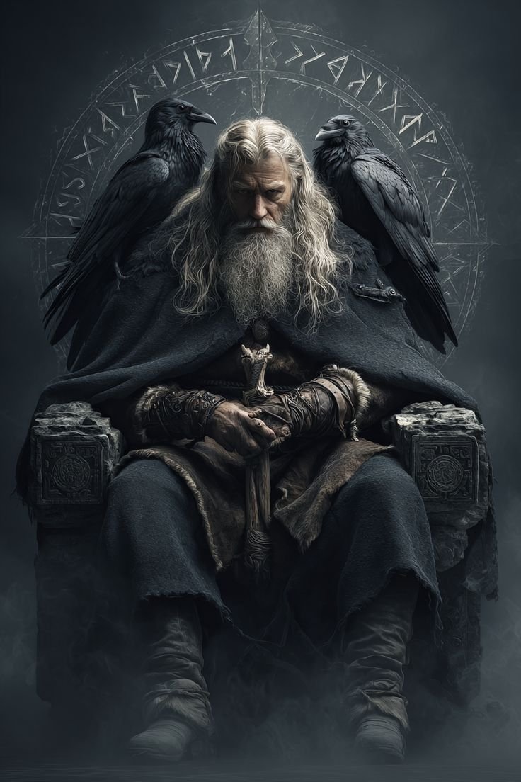 FjolnirRavenson's tweet photo. Hail Wotan! Hail all the Folk on this coll and crisp Wodensday morning 🌄! 🐦‍⬛🧙🏻‍♂️🐦‍⬛

Hávamál stanza 69:
“None is of all-lacking, though not good in health; some are blessed with sons, some with kinsmen, some with wealth, some with good deeds.”

No matter what struggles you face, everyone has distinct strengths, connections, or virtues they bring to the table. Focus on what you DO HAVE today.