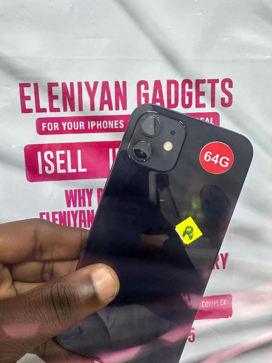 Bigwavee00's tweet photo. GRADE  UK-USED IPHONE 12

64GB | Physical SIM + eSIM | 87% BH
Face ID ✅ | True Tone ✅ | Factory Unlocked 🔓

₦240,000 — 

Clean deal. Ready to go.
DM to secure yours. 🚚📦 https://t.co/fPW2jAgoDQ