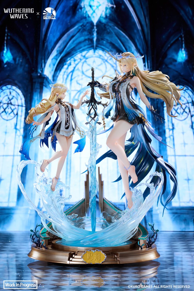 KuroMerchandise's tweet photo. ★ Product Showcase ★

"This sword shall follow your will."

Wuthering Waves × Infinity Studio
Fleurdelys & Cartethyia Collector's Edition Statue: Painted Prototype Revealed.

The actual piece is now on display at the Infinity Studio booth at Wonder Festival Shanghai 2026 — Rovers, come and check it out!

Dates: October 3–4, 2026
Booth No.: W4-A42

Stay tuned for more updates~

#WutheringWaves #Fleurdelys #Cartethyia #Statue #Figure