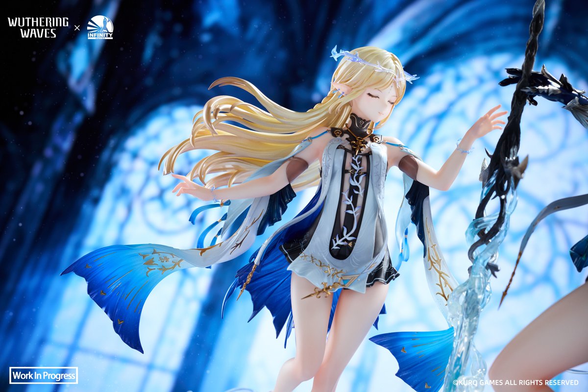 KuroMerchandise's tweet photo. ★ Product Showcase ★

"This sword shall follow your will."

Wuthering Waves × Infinity Studio
Fleurdelys & Cartethyia Collector's Edition Statue: Painted Prototype Revealed.

The actual piece is now on display at the Infinity Studio booth at Wonder Festival Shanghai 2026 — Rovers, come and check it out!

Dates: October 3–4, 2026
Booth No.: W4-A42

Stay tuned for more updates~

#WutheringWaves #Fleurdelys #Cartethyia #Statue #Figure