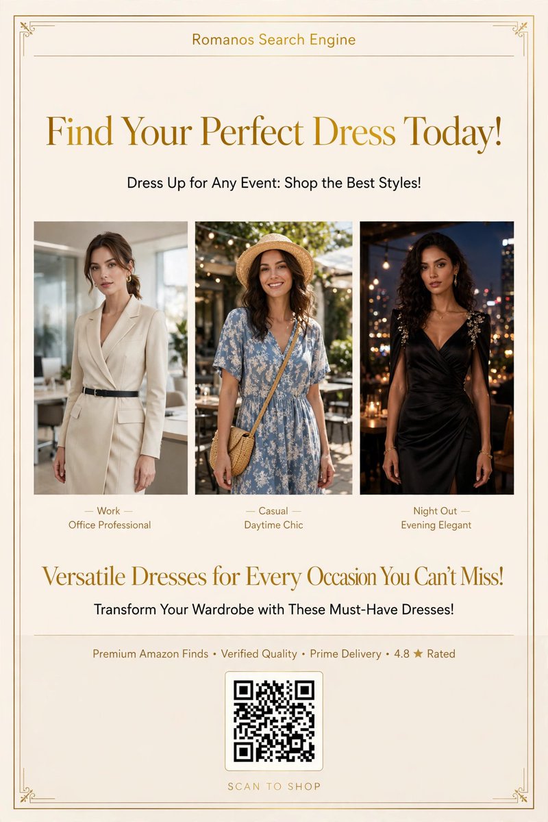 RomanosNiche's tweet photo. Discover versatile dresses perfect for work, casual outings, or a night on the town. Elevate your style with these amazing finds!
https://t.co/ayj6hr1pB4
#OOTD #FashionInspo #DressToImpress #StyleGuide #Ad https://t.co/LS3e5NQt3B