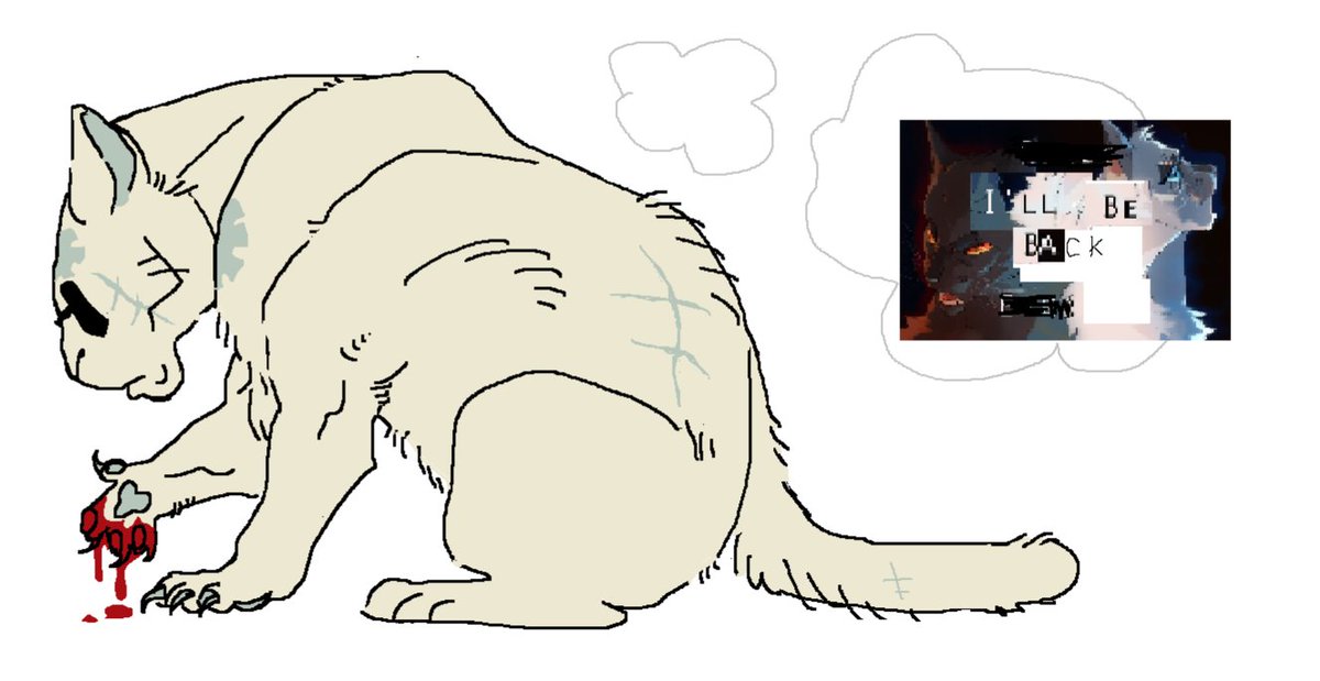 IRONFACEARTS's tweet photo. Ok guys nobody gaf about my termimator AUs but everyone gaf about mewgenics I think? Never played mewgenics. But I drew c-800. With my mouse on my laptop. Im actually supposedly doing homework.

#mewgenics #terminator #t800 idk https://t.co/8bnvJRY1Ur