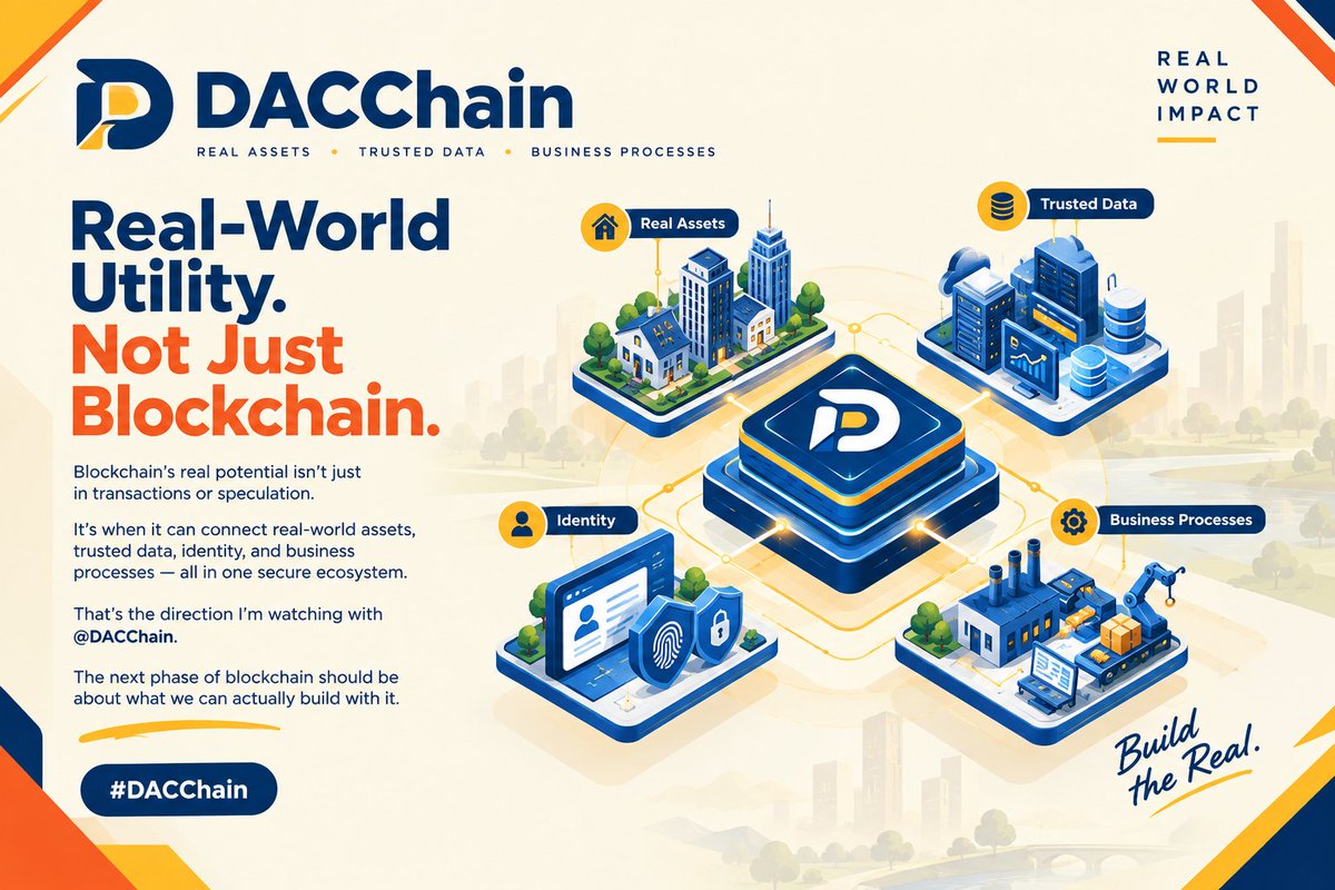 CryptoRepy's tweet photo. What makes blockchain truly useful?

For me, it’s not just about transactions or speculation. The real potential comes when blockchain can connect real-world assets, trusted data, identity, and business processes in one secure ecosystem. https://t.co/iflbPN67Qd
