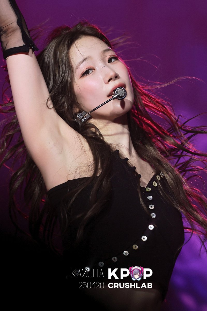 Kpopcrushlab's tweet photo. 250420 Kazuha at 'EASY CRAZY HOT' in INCHEON D2 (2)

#Kazuha #카즈하 #カズハ #LESSERAFIM #르세라핌 #Kpop #Wallpaper #4K https://t.co/J9fwMah3ts