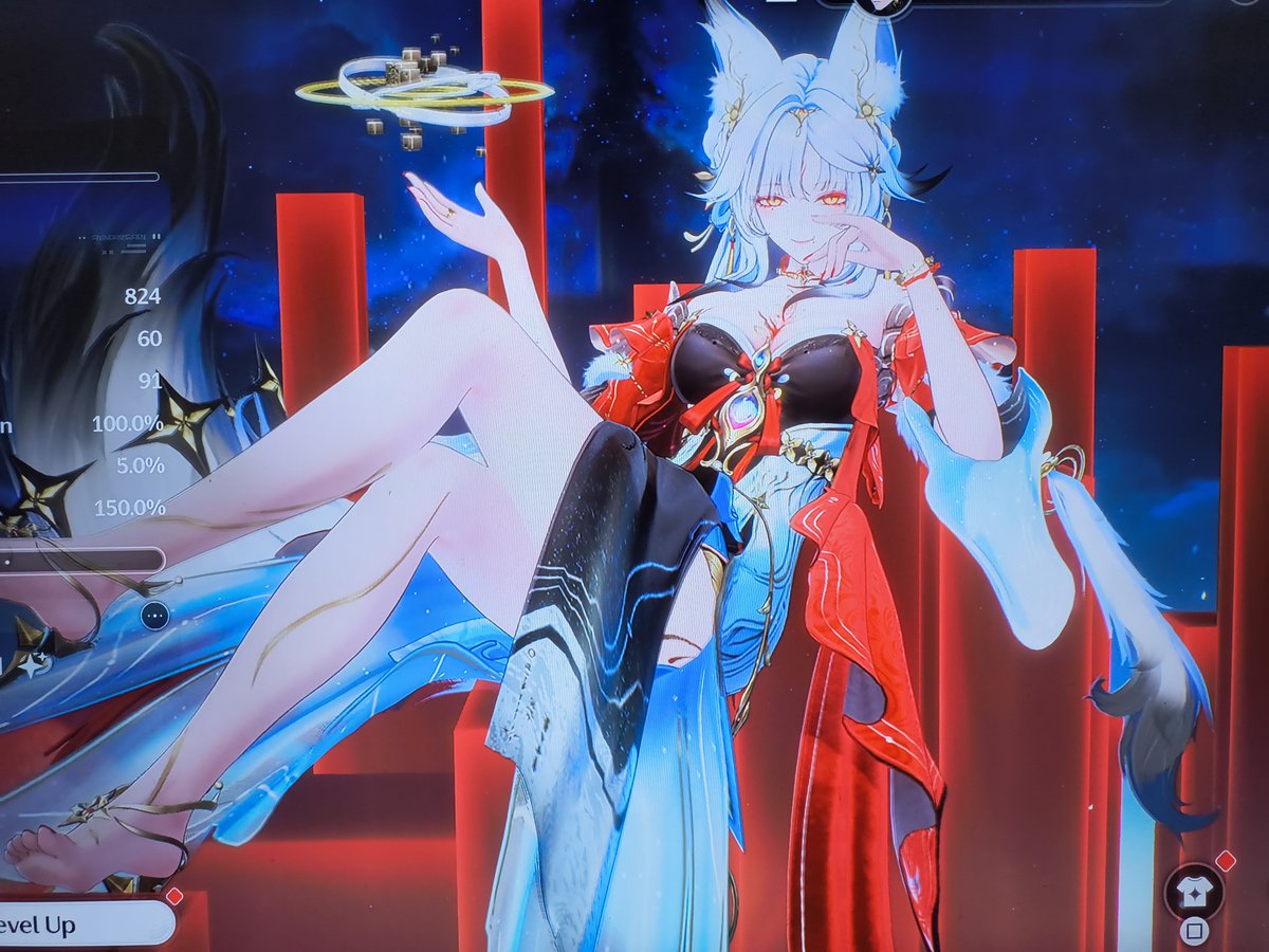 LostKitsune_'s tweet photo. @WuWa_Verse1 Lost my 50/50 skipped jingran and got her in a single ten pull https://t.co/h0aAGLvmyQ