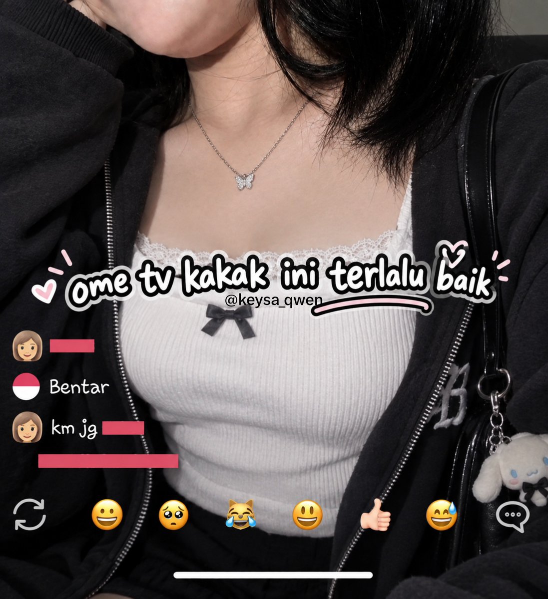 keysa_qwen's tweet photo. kaka cantik ini terlalu baik sama orang baru knal https://t.co/GeMXmM6Rdp