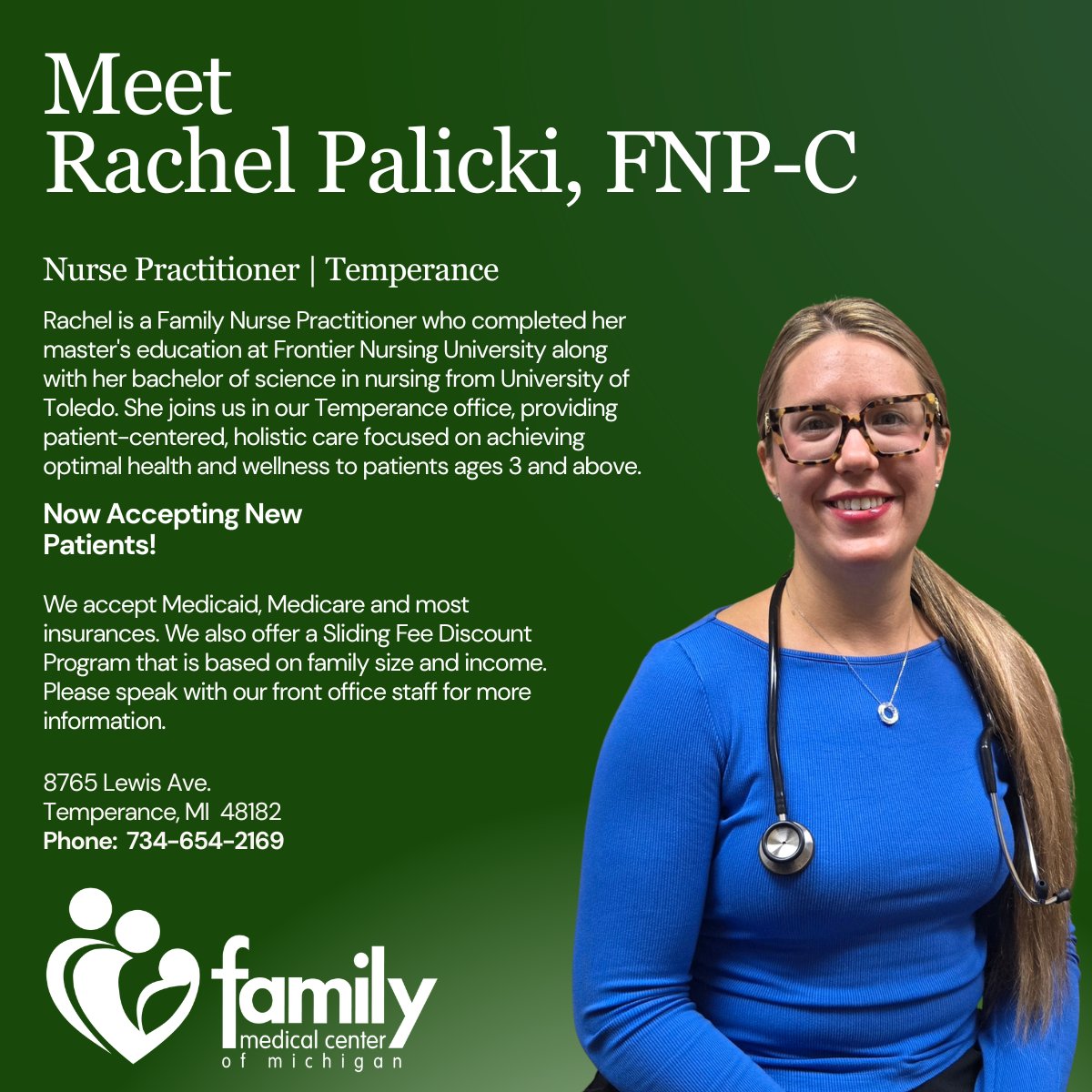 FamilyMedical2's tweet photo. https://t.co/zrJew12Clp 734-654-2169 #Primarycare #primarycareprovider #newpatientswelcome #takingnewpatients https://t.co/zPdrtLR2se