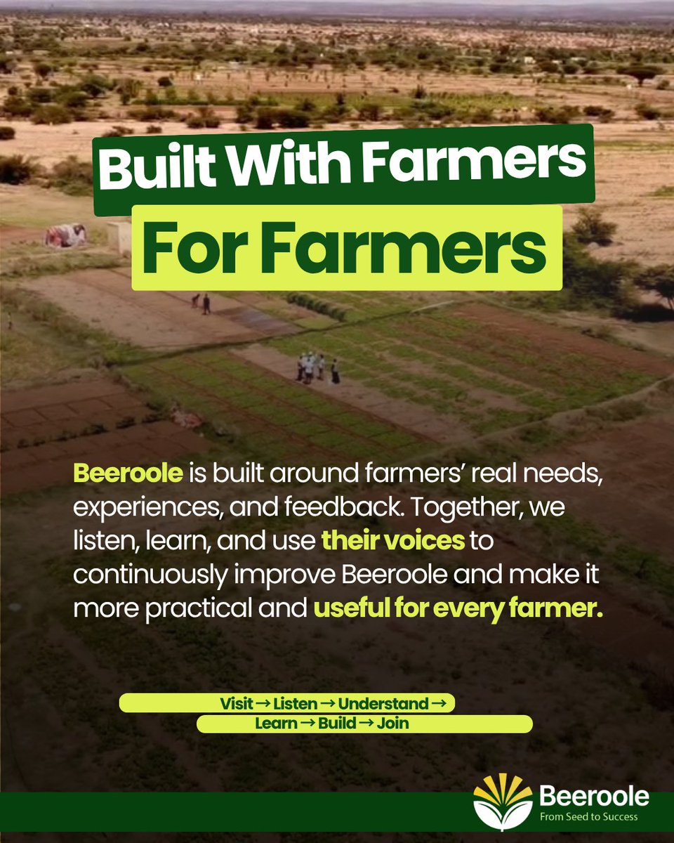 beerooleApp's tweet photo. Are you a farmer? Join Beeroole and access the information you need to make better farming decisions. https://t.co/IMZL2xl3tR