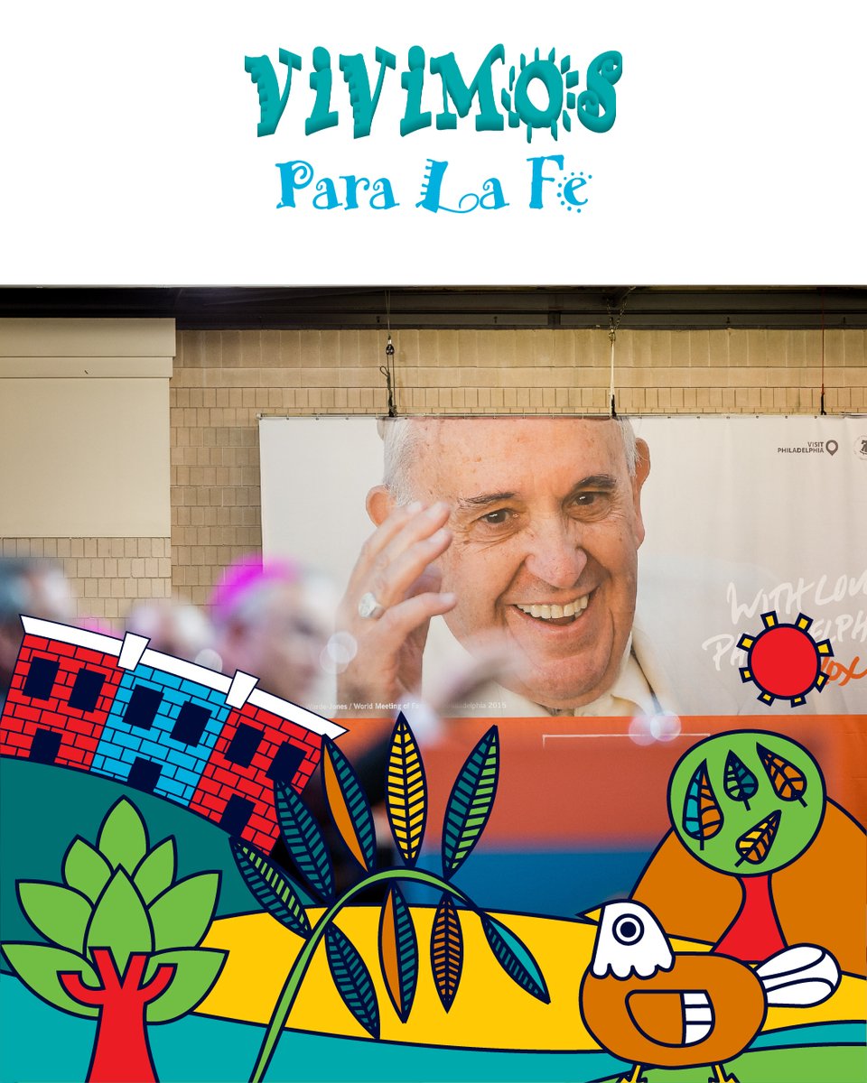 PAConvention's tweet photo. 11 years ago, Pope Francis made history in Philly for the World Meeting of Families. The first Latin American &amp; Spanish-speaking pontiff. He didn't visit the #PAConventionCenter, but the spirit of his visit was felt all year!

#HispanicHeritageMonth #Vivimos #PopeFrancis https://t.co/FfrnCzcntP